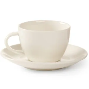Filiżanka do kawy z porcelany 210ml zestaw 6 szt. - obrazek 1