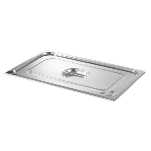 Pokrywka do pojemnika GN Profi Line z uszczelką silikonową GN2/3 354x325mm stalowa nierdzewna - Hendi 802618 2 802601 4