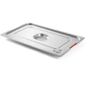 Pokrywka do pojemnika GN Profi Line z uszczelką silikonową i wycięciem na uchwyty GN1/2 265x325mm stal - Hendi 804322 4 Pokrywka do pojemnika GN Profi Line z uszczelką silikonową i wycięciem na uchwyty GN1/2 265x325mm stal - Hendi 804322 - obrazek 2