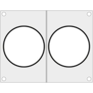 Matryca forma do zgrzewarki CAS CDS-01 na dwa pojemniki na zupę śr. 115 mm - Hendi 805367 1 Matryca forma do zgrzewarki CAS CDS-01 na dwa pojemniki na zupę śr. 115 mm - Hendi 805367 - obrazek 1