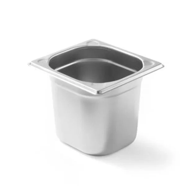 Pojemnik GN 1/6 stalowy Kitchen Line wys. 100 mm - Hendi 806630 1 806630 hendi pojemnik gn 1 6 stalowy kitchen line wys 100 mm hurtownia sklep cena tanio