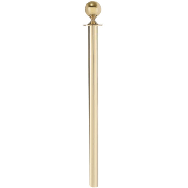 Słupek odgradzający stalowy złoty bez podstawy wys. 93cm - Hendi 810439 1 810439 1