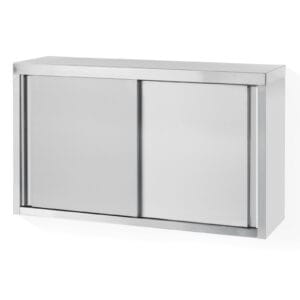Szafka wisząca ścienna stalowa do kuchni z drzwiami suwanymi 100x60x30cm - Hendi 811207 1 Szafka wisząca ścienna stalowa do kuchni z drzwiami suwanymi 100x60x30cm - Hendi 811207 - obrazek 1