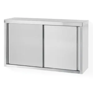 Szafka wisząca ścienna stalowa do kuchni z drzwiami suwanymi 100x60x30cm - Hendi 811207 1 Szafka wisząca ścienna stalowa do kuchni z drzwiami suwanymi 100x60x30cm - Hendi 811207 - obrazek 1