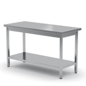 Stół blat roboczy do kuchni centralny stalowy z półką 160x60cm - Hendi 811542 2 Stół blat roboczy do kuchni centralny stalowy z półką 160x60cm - Hendi 811542 - obrazek 1