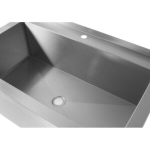 Stół z basenem jednokomorowym gastronomiczny spawany nierdzewny 120x60x85 cm - Hendi 813430 3 Stół z basenem jednokomorowym gastronomiczny spawany nierdzewny 120x60x85 cm - Hendi 813430 - obrazek 2