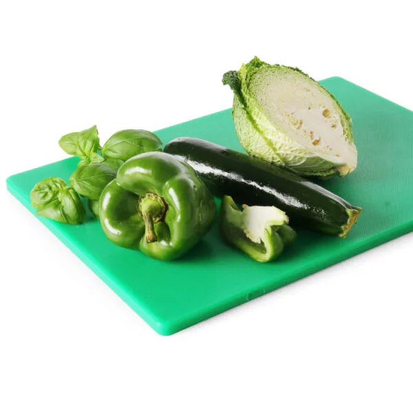 Deska do krojenia HACCP do warzyw 450x300mm zielona - Hendi 825549 1 825631 2