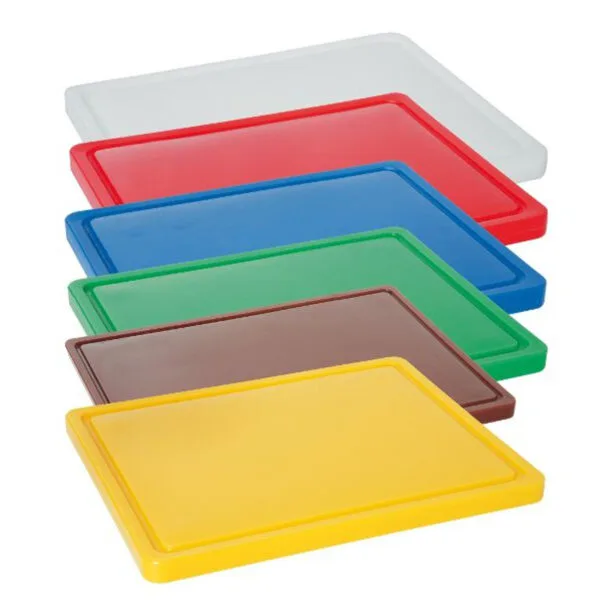 Deska do krojenia HACCP do drobiu GN 1/2 żółta - Hendi 826157 1 826003 4