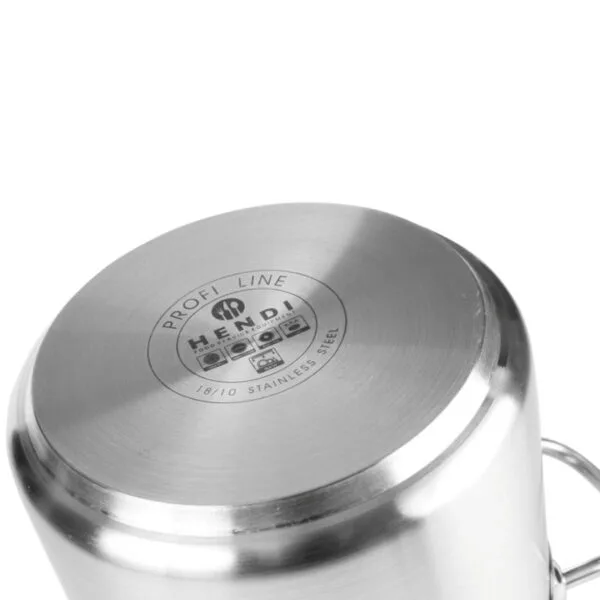 Garnek niski Profi Line z pokrywką 1,5 l śr. 160 x 75 h - Hendi 830000 5 830000 11