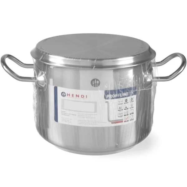 Garnek niski Profi Line z pokrywką 1,5 l śr. 160 x 75 h - Hendi 830000 2 830000 8
