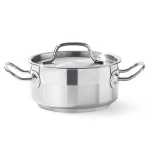 Garnek niski Profi Line z pokrywką 1,5 l śr. 160 x 75 h - Hendi 830000 10 Garnek niski Profi Line z pokrywką 1,5 l śr. 160 x 75 h - Hendi 830000 - obrazek 1