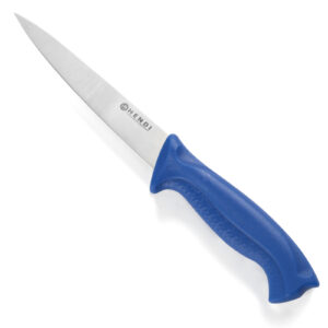 Nóż do filetowania ryb HACCP 300mm - niebieski - HENDI 842546 - obrazek 1