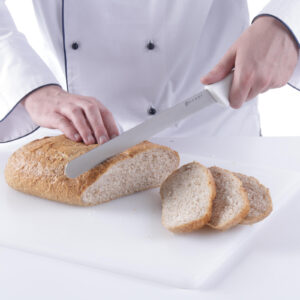Nóż do pieczywa chleba HACCP 385mm - biały - HENDI 843055 3 Nóż do pieczywa chleba HACCP 385mm - biały - HENDI 843055 - obrazek 2