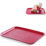 878811 hendi taca z polipropylenu fast food 35x45cm czerwona
