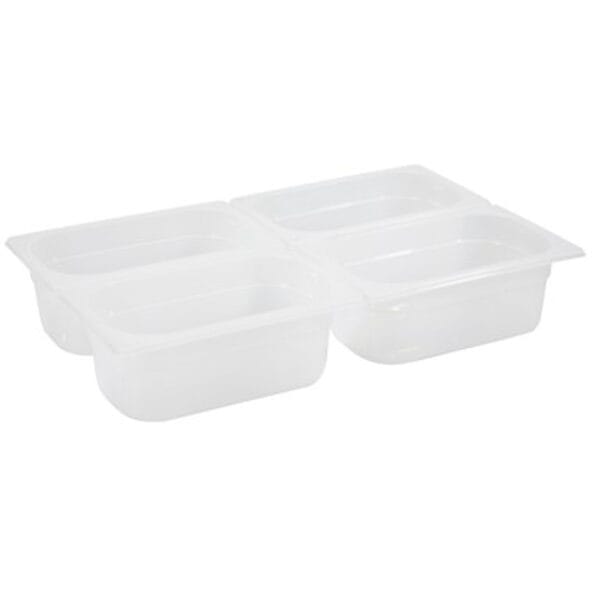Pojemnik gastronomiczny z polipropylenu GN 1/4 wys. 150 mm - Hendi 880319 2 880302 22