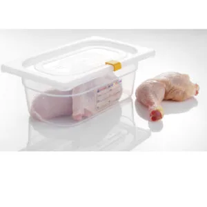 Klipsy do pojemników GN HACCP z polipropylenu Żółte - Hendi 880685 - obrazek 4