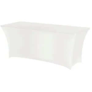 Obrus prostokątny bez prasowania 150x760cm tkanina Jersey biały - Hendi 814390 1 Obrus prostokątny bez prasowania 150x760cm tkanina Jersey biały - Hendi 814390 - obrazek 1