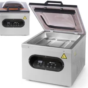 Pakowarka próżniowa do żywności komorowa Kitchen Line 295mm 630W - Hendi 975398 4 Pakowarka próżniowa do żywności komorowa Kitchen Line 295mm 630W - Hendi 975398 - obrazek 1