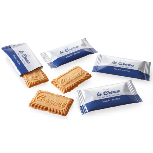 Ciastko do kawy La Crema karmelowe opak. 300szt. 1 998953 2