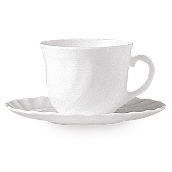 Spodek do filiżanki do kawy i herbaty Arcoroc TRIANON 220ml zestaw 6szt. - Hendi D6925 2 d6922 filizanka do kawy i herbaty arcoroc trianon 280ml zestaw 6szt hendi d6922 hurtownia sklep cena tanio