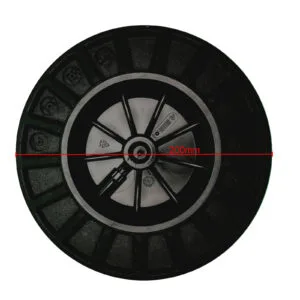 Koło kółko do śmietnika kosza kubła na śmieci MGB 120L 240L śr. 200mm 7 Koło kółko do śmietnika kosza kubła na śmieci MGB 120L 240L śr. 200mm - obrazek 3