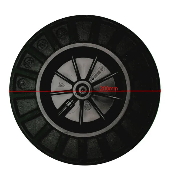 Koło kółko do śmietnika kosza kubła na śmieci MGB 120L 240L śr. 200mm 2 kola kolka 2 wymiary