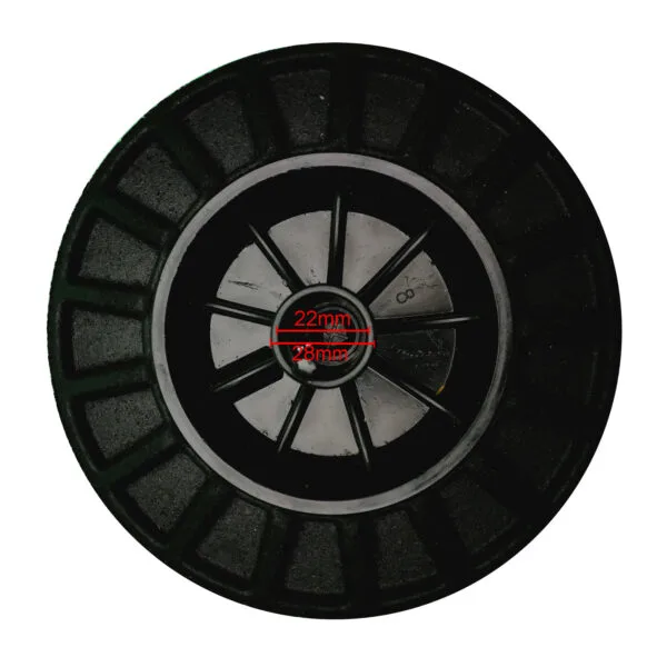 Koło kółko do śmietnika kosza kubła na śmieci MGB 120L 240L śr. 200mm 1 kola kolka 4