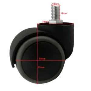 Kółko do krzesła siodłowego PHYSA Comfort i Relaxy 8 Kółko do krzesła siodłowego PHYSA Comfort i Relaxy - obrazek 4