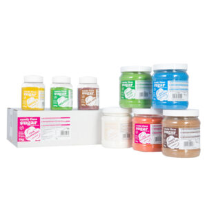 Kolorowy cukier do waty cukrowej zielony o smaku kiwi 1kg 5 Kolorowy cukier do waty cukrowej zielony o smaku kiwi 1kg - obrazek 3