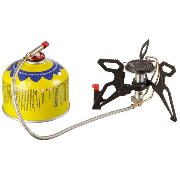 Kuchenka turystyczna z podgrzewaczem gazu i piezozapalnikiem SPIDER PRO 3kW 4 kp17001 2