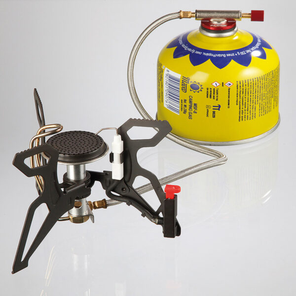 Kuchenka turystyczna z podgrzewaczem gazu i piezozapalnikiem SPIDER PRO 3kW 1 kp17001 4