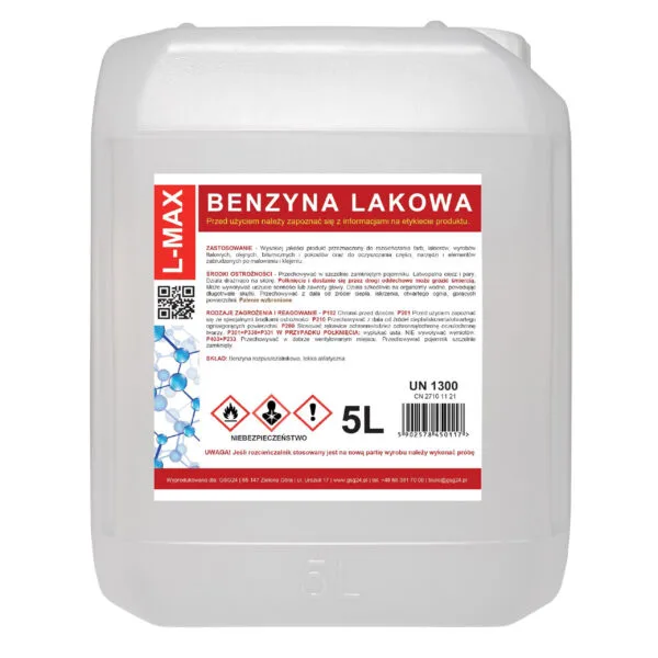 l-max-5l-benzyna-lakowa-rozcienczalnik-rozpuszczalnik-do-farb-i-lakierow-l-max-5l l max 5l benzyna lakowa rozcienczalnik rozpuszczalnik do farb i lakierow l max 5l