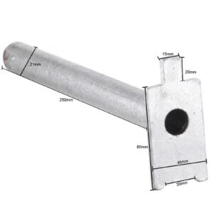 Klucz do zakrętek od beczek beczki 60L 200L 2"" i 3/4"" stalowy 5 Klucz do zakrętek od beczek beczki 60L 200L 2"" i 3/4"" stalowy - obrazek 3