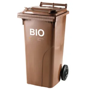 Pojemnik kubeł na BIO odpady i śmieci spożywcze ATESTY Europlast Austria - brązowy 120L 5 Pojemnik kubeł na BIO odpady i śmieci spożywcze ATESTY Europlast Austria - brązowy 120L - obrazek 1