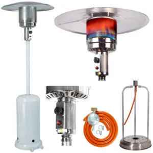 Lampa grzewcza gazowa parasol grzewczy ETNA BIAŁA na gaz PB LPG 6 Lampa grzewcza gazowa parasol grzewczy ETNA BIAŁA na gaz PB LPG - obrazek 1